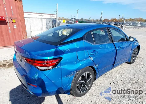 2025 Nissan Sentra Sv из США, поврежденный, VIN 3N1AB8CV7SY379000